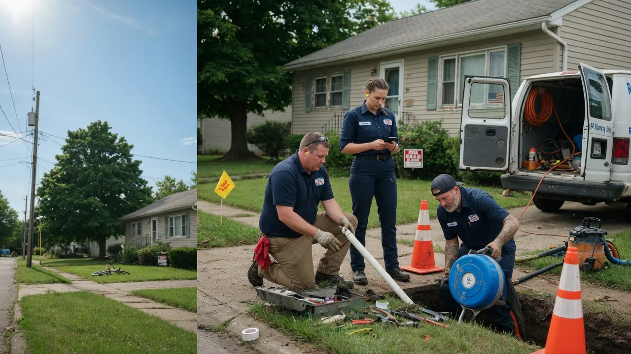 Sewer Line Repair in Lavelle, PA near me